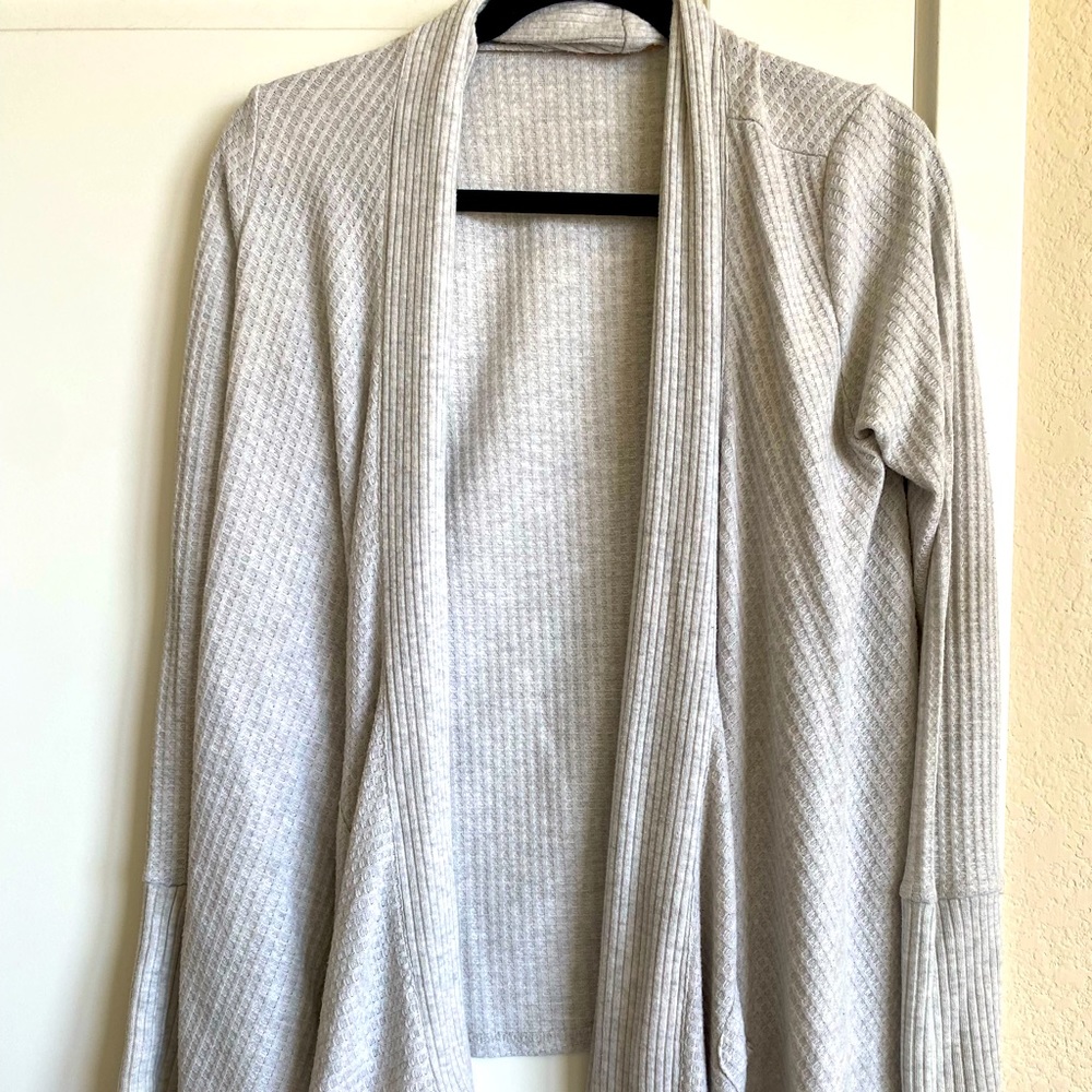 Sweet Romeo white/gray cardigan